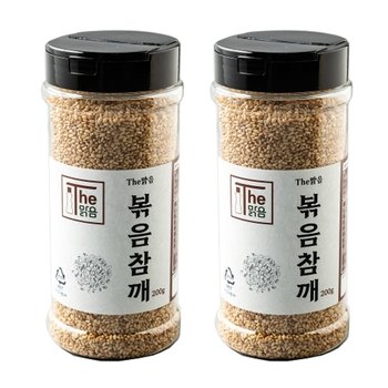 [더맑음] 볶음참깨 200g + 200g (외국산)