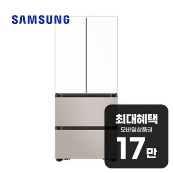삼성 비스포크 AI 김치플러스 4도어 김치냉장고 490L RK70F49M1ZG 렌탈 60개월 월 64100원