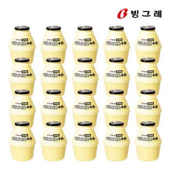 빙그레 바나나맛우유 무가당 240ml 20개