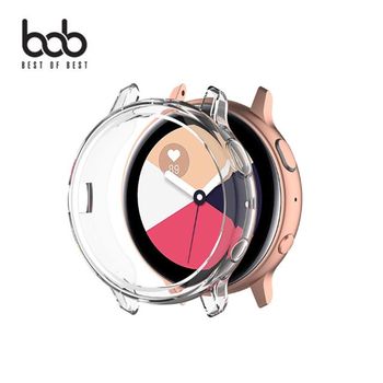 bob 갤럭시워치 액티브2 전용 투명 젤리 범퍼케이스