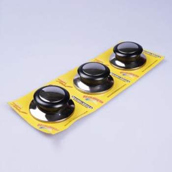 냄비 뚜껑 손잡이 3p 부속 냄비 솥 뚜껑 꼭지 냄비뚜껑 넘침방지 만