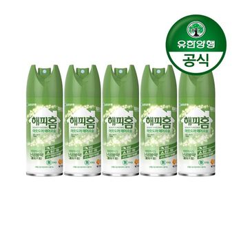 해피홈 아웃도어 모기/진드기 기피제 150ml 5개
