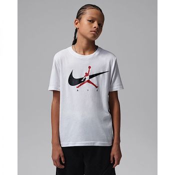 조던 주니어 점프맨 스우시 인터섹션 티셔츠 - 화이트 IR8344-100 414357