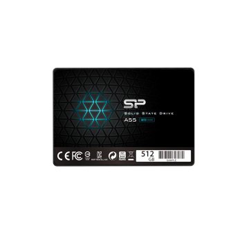 [해외] SP 실리콘파워 SSD 512GB SATA3 6Gb s 2.5인치 PS4 호환 3년 보증 A55 시리즈 SP