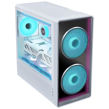 리안리 LANCOOL 217 INF 미들타워 케이스 화이트