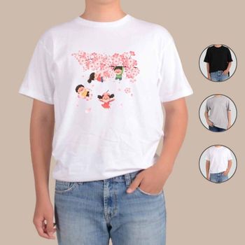 아동반팔티 라운드티 단체반팔티 남자면티 방정환