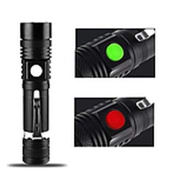 야간용 생활방수 라이딩 손전등 LED 충전식 줌라이트 야외조명 실외휴대용품 다목적 다용도