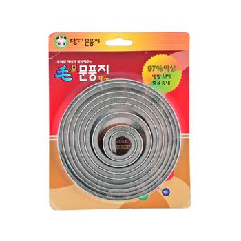 열박사 BY877636 문풍지 대형 털 틈새