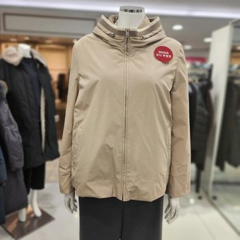 반후드 퀼팅 숏 점퍼 J5A3O301-1 076_BP