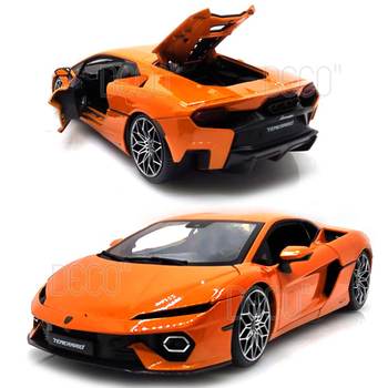 1:18 람보르기니 테메라리오 오렌지 미니카 다이캐스트
