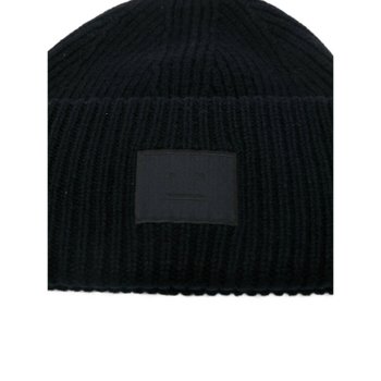 [해외] [아크네 스튜디오]  캡모자 FW25 C40425  BLACK 7363283