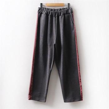 강물처럼 아이우먼 벨벳포인트기모팬츠 ZY8017M011 빅사이즈 (S6230615)