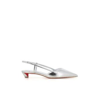 크리스챤 루부탱 힐/펌프스 크리스찬 루부탱 디콜렛 미스 Z 슬링키나 25 힐 실버