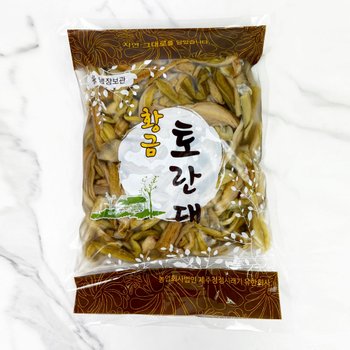 황금토란대 삶은토란줄기 미얀마산 삶은나물 제사나물 1kg(1봉)