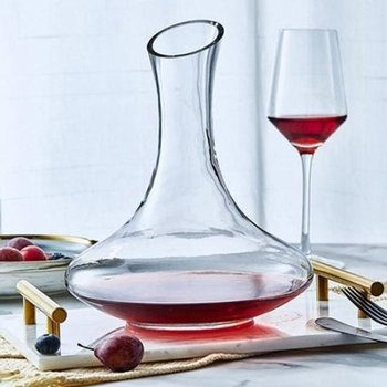 고품질 소믈리에 미니멀 와인디켄터 1개 와인용품 디켄팅 테이스...