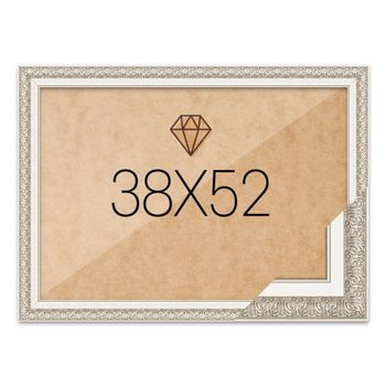 보석십자수액자 EH86HF58 38x52 고급형 매트실버