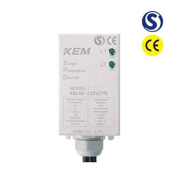 KEM SPD BOX 단상 접지형 써지 보호 장치 20-40kA 380VAC (KBL40-380V2YN)