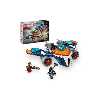 [해외] 레고(LEGO) 슈퍼 히어로즈 로켓 전투기와 로난의 전투 장난감 블록 7세 이상 어린이 선물 76278