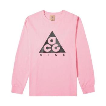 [해외] 나이키 ACG 롱슬리브 로고 티셔츠 로터스 핑크   아시아 BQ7203-662