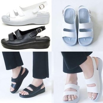 국내제작 간러블호화 간호사샌들 간호사신발 투반도