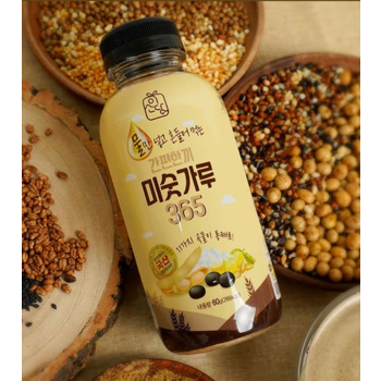 이소당 간편한끼 미숫가루 365 (60g)10개입 국내산 서리태 미숫가루 보틀