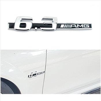 고품질 D21 벤츠 6.3 AMG 엠블럼 스티커 자동차꾸미기 자동차튜닝스...