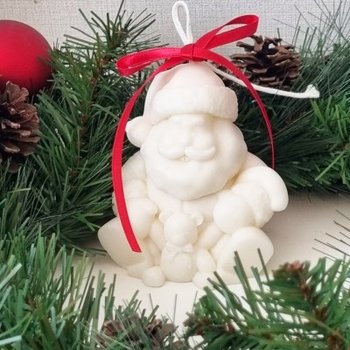 [무료선물포장] 빅 빈티지 산타캔들 크리스마스 오브제 연말선물