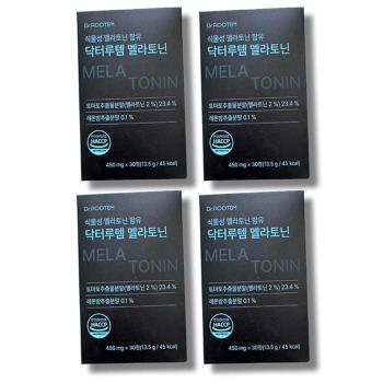 닥터루템 식물성 멜라토닌 450mg x 30정 4박스 (S51608056)
