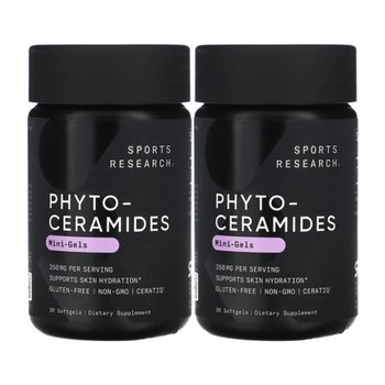 (1+1) 스포츠리서치 세라티크 피토 세라마이드 350mg 30소프트젤 2병 밀추출물