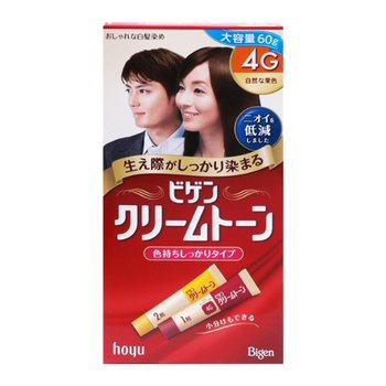 비겐크림톤 염색약 4G 자연밤색 60g