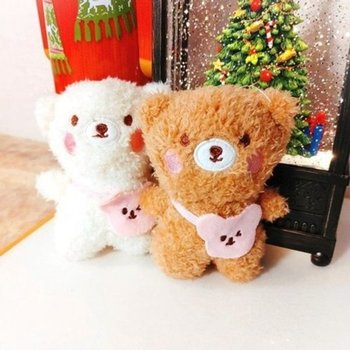 키링 곰인형 에어팟 키홀더 봉제인형 귀여운 장식 자동차열쇠고...