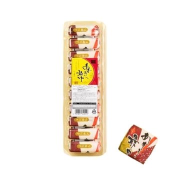 사토 일본 전통 아주끼 모나카 350g  2개   찹쌀 팥앙금 /J