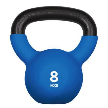 아트박스/스포빅스 스포빅스 네오프렌 케틀벨 8kg 블루 홈트 덤벨