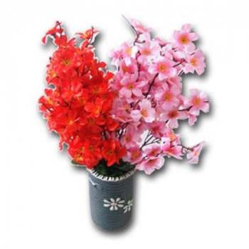 매화 인테리어 조화 흐드러진 화분