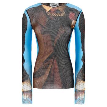 [해외] 장폴고띠에 Re edition   The Tennis Suit top Multicolor 2601WTO458M027P90 [관부가