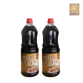 청수 우동다시 1.8L 2개 / 식자재 우동다시 참치액 국물