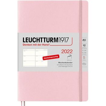 [해외] 독일 불렛저널 로이텀 다이어리 위클리 노트 LEUCHTTURM1917 363608 주간 플래너 2022 소프트커
