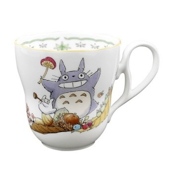 [이웃집 토토로] 노리타케 토토로 머그컵-3(버섯들고)