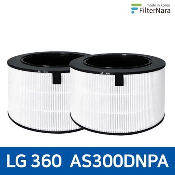 LG 퓨리케어 360 2단형 AS300DNPA 공기청정기 호환 필터 프리미엄 골
