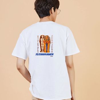 여름반팔티 키밍 투탕카멘 포인트티셔츠 여름데일리코디