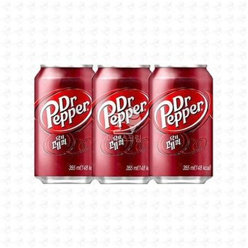 [JHQRXDG0_52EF]닥터페퍼 체리맛콜라 355ml 3개