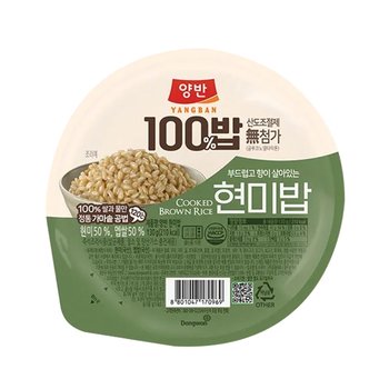 동원 양반 현미밥 130g 1개