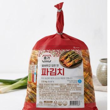[종가집] 종가 알싸하고 깊은맛 파김치 2.5kg 우리농산물 100% (S49636131)