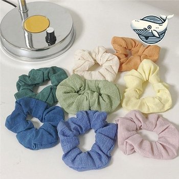 다채로운 파스텔 헤어 밴드 8종 꾸민 스타일링 (WFH1HOJ)