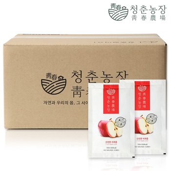 신선한 사과즙 실속형 60포