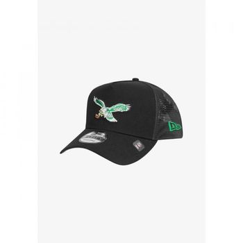 뉴에라 뉴 에라 A-프레임 트러커 필라델피아 이글스 레트로 캡 검은색 7523221
