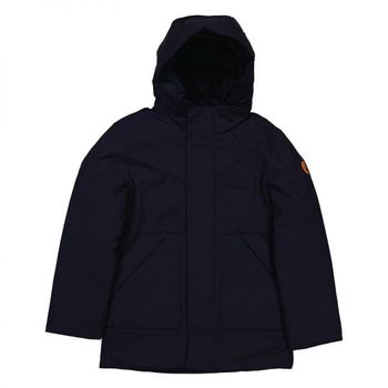 [해외] Save 더 덕 키즈 Boys 네이비 블루 Albi Hooded Parka Size 4Y J41447B-MATTE-90000 1310543