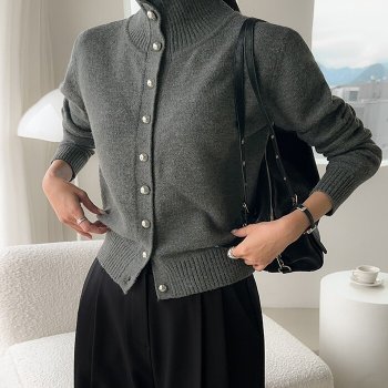 다바걸 / [D&B made] [더 니트]홀덤실버울니트가디건