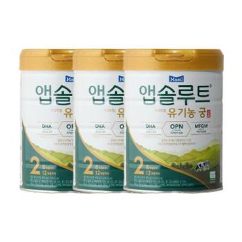 매일유업 앱솔루트 유기농 궁 2단계 800g x 3개 (S46129730)