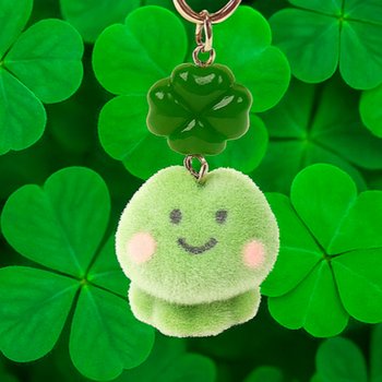 행운 동글 개구리 키링 키홀더 연인 커플템 친구 우정 행운 열쇠고리 수능